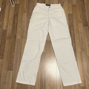 Hollister Off-White Pants - 27L